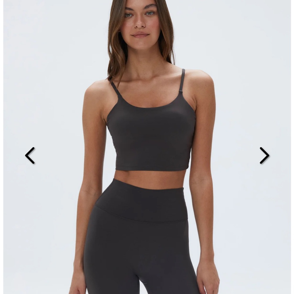 NWT Adanola Ultimate Tank Bra in Coffee Bean